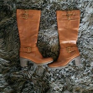 Women's b.ø.c all leather boots